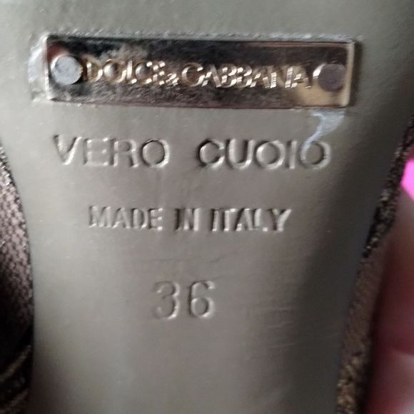 Genuine Dolce Gabbana spiked heels - Picture 6 of 6